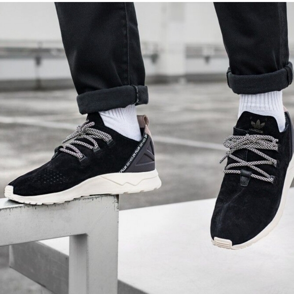 Adidas ZX FLUX ADV X Athletic Shoes Leather Sued Men's - Picture 2 of 11